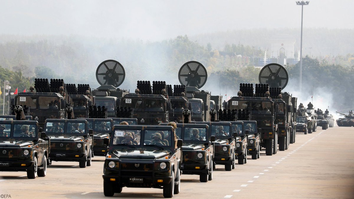 States must do more to cut #Myanmar military’s access to revenues and arms supplies to halt its repression of the people – UN report calls for targeted measures, including appropriate financial and economic sanctions on the #Tatmadaw.

Read more: ow.ly/egoU50KLmuP