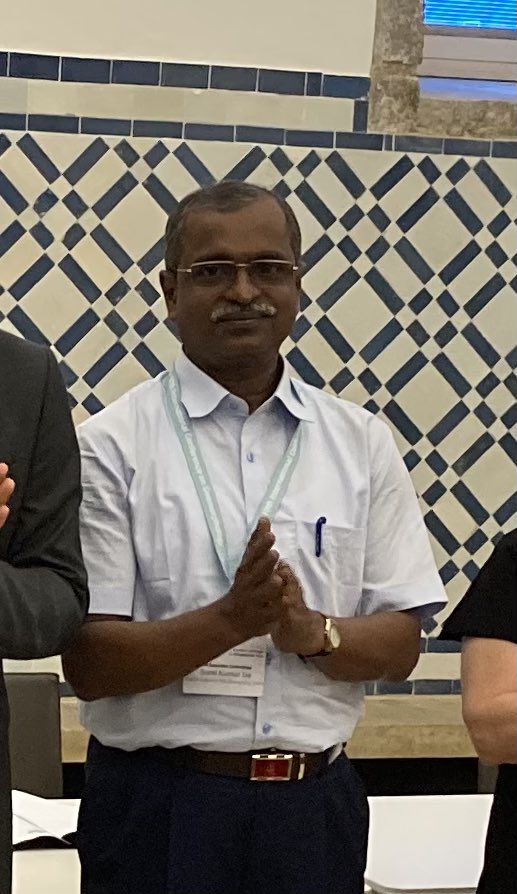 We’re pleased to announce our new president Sunil Kumar De, who was elected by our National Scientific Members in a close vote.