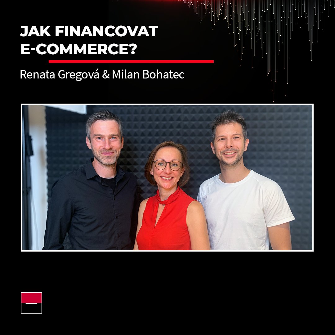 [#podcast] 🎧 V novém dílu podcastu #DigitalniBankaBudoucnosti rezonuje téma financování e-commerce. Pozvání moderátora <a href="/dantrzil/">Dan Tržil</a> přijali Renata Gregová a Milan Bohatec z <a href="/Lemonero_com/">Lemonero</a>. K poslechu na Spotify spoti.fi/3S9pg5c a Apple Podcasts apple.co/3BIucbX.