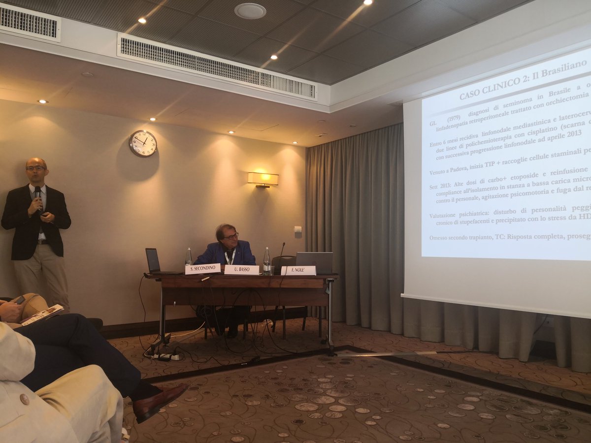 Il dottor Umberto #Basso ci parla dei CONTRO delle terapie ad alte dosi nei pazienti affetti da #tumore al #testicolo. #aiom #igg