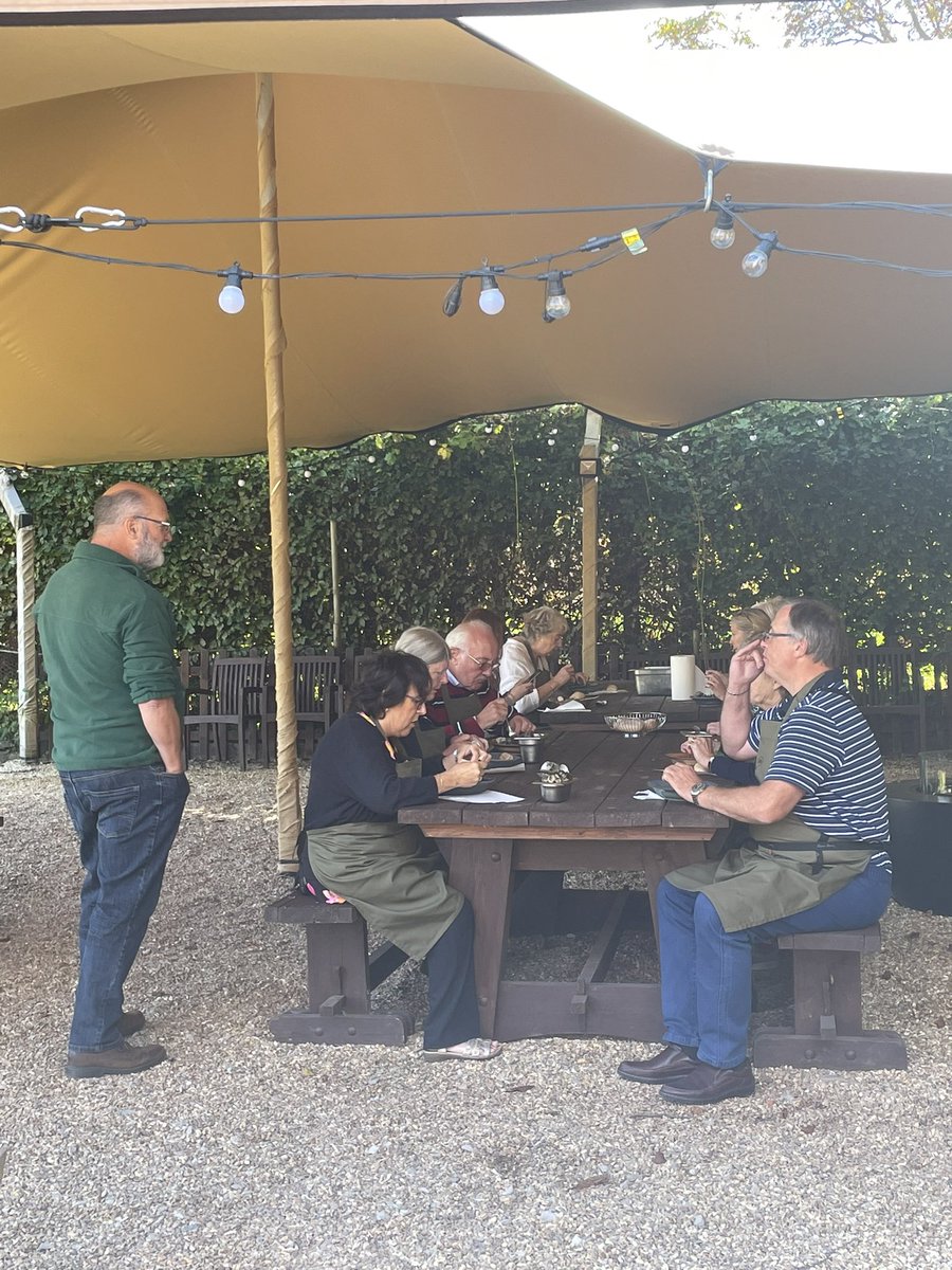 Hampshire Fare (@hampshirefare) on Twitter photo The before :
Today we are outdoors with the winners of our āSecrets of the Solentā competition with <a href="/HantsIWWildlife/">Hampshire & Isle of Wight Wildlife Trust</a> learning from <a href="/Psammonaut/">Tim Ferrero</a> and chef <a href="/PhilYeomans/">phil yeomans</a> in the beautiful kitchen garden of Lainston House Hotel. Kind weather conditions for us. #weber The before :
Today we are outdoors with the winners of our āSecrets of the Solentā competition with <a href="/HantsIWWildlife/">Hampshire & Isle of Wight Wildlife Trust</a> learning from <a href="/Psammonaut/">Tim Ferrero</a> and chef <a href="/PhilYeomans/">phil yeomans</a> in the beautiful kitchen garden of Lainston House Hotel. Kind weather conditions for us. #weber
