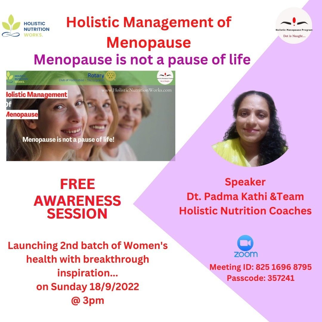 HolisticNutri2's tweet photo. Hello Everyone…!🙋‍♀️

Hope all are doing great..!🙋‍♀️

Free Awareness Session..🤩🤩

♻️ *Holistic Management of Menopause Team coming up with amazing awareness of women health session

https://t.co/DnFxgk1QZh

Thank you 🙏 
Holistic Nutrition Coach and Menopause Team 🍁🍀🍁 https://t.co/pYOlQSQgdz