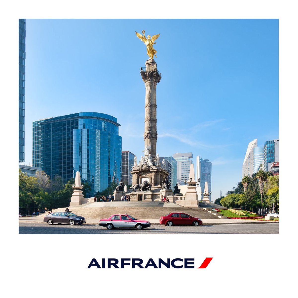 Vive le Mexique !  Air France celebra el día de la independencia Mexicana, con una sorpresa para usted, suscríbase a nuestro Newsletter para saber más: bit.ly/3xQWK0T