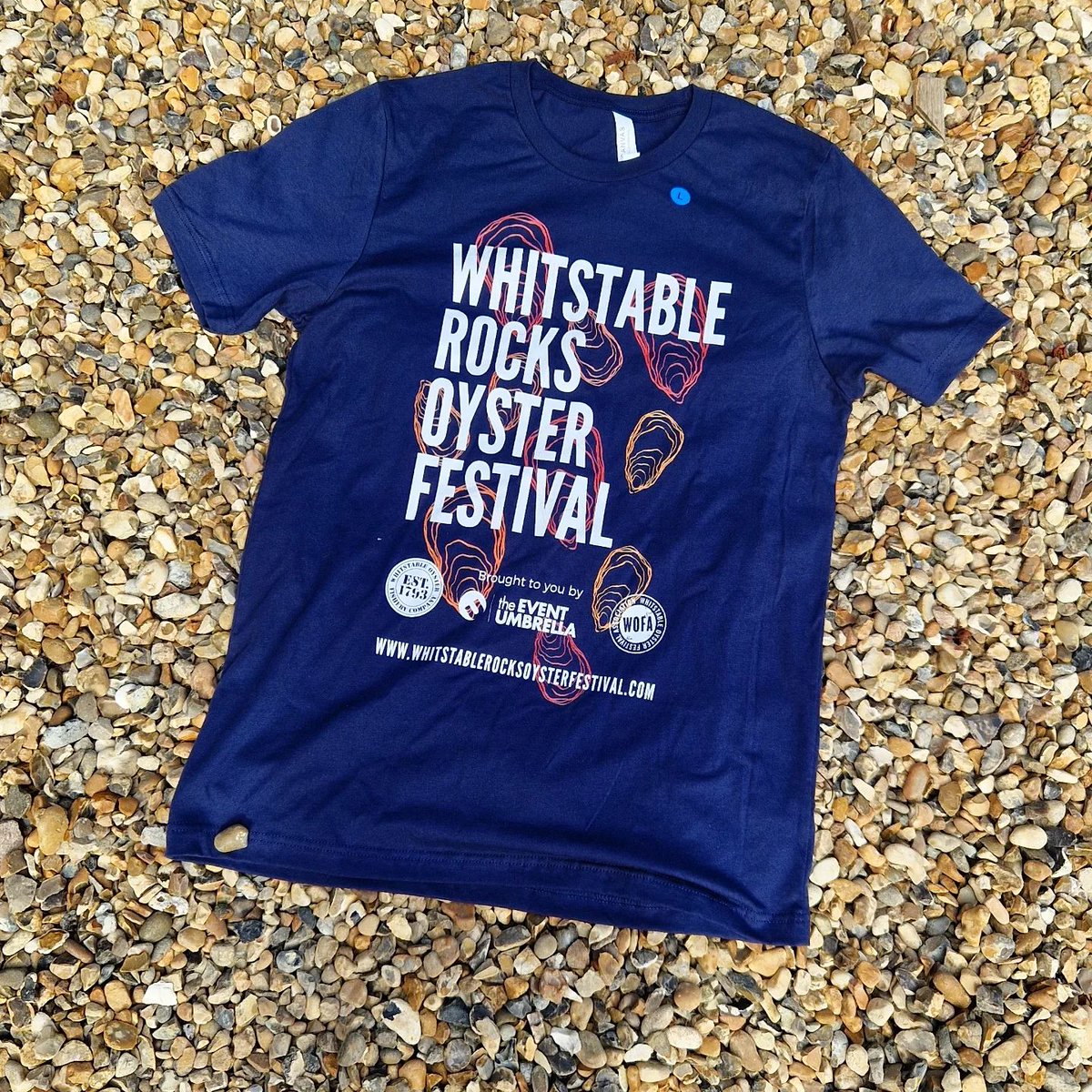 WROysterFest's tweet photo. The Whitstable rocks oyster festival has begun! 
Keep an eye out this weekend for the wonderful WOFA volunteers in these snazzy t-shirts. With a wealth of knowledge on everything WROF they can always point you in the right direction if needed.
#wroysterfest22 https://t.co/liKpSiC1v2