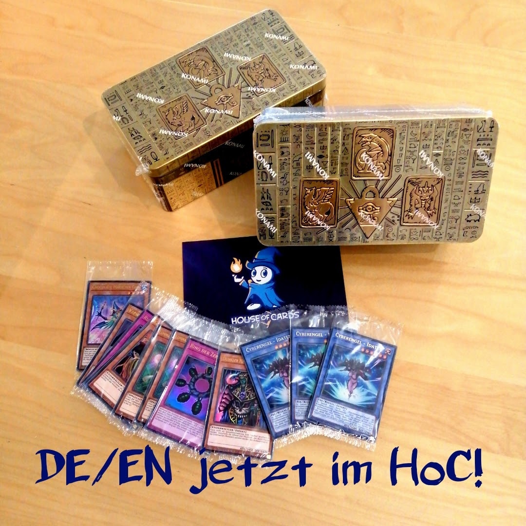 HoCusCards's tweet photo. #neuesimhoc #limited #ygotcg #ygoimhoc #ygonews #tinofthepharaohsgods #megatin #collectorsitem #kaiba #yugi #flgs https://t.co/9OOuLCqOs0