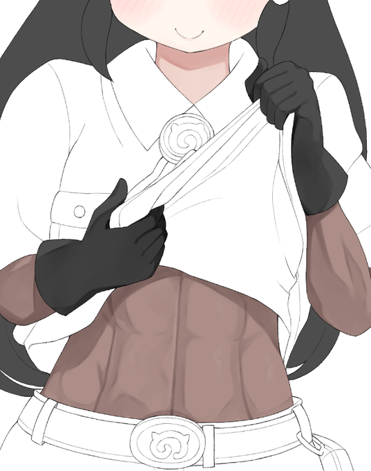 とりあえず腹筋のとこだけ塗って今日は終わり 