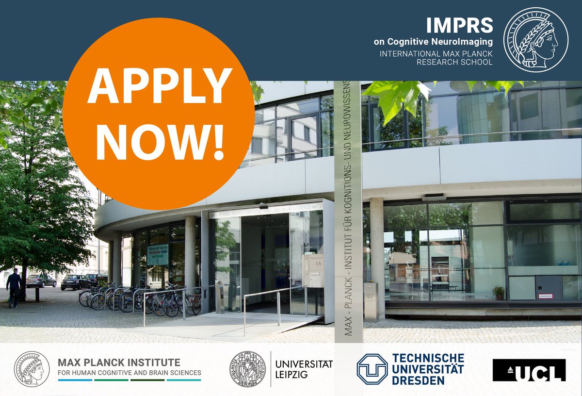 Wanna do your #PhD in #CognitiveNeuroscience and #Neuroimaging? Learn more about Modeling #methods to discover #brain functions? #phdlife #AcademicTwitter #phdforum #highereducation Our call for applications is now open: 👉 imprs-coni.mpg.de/online-applica…