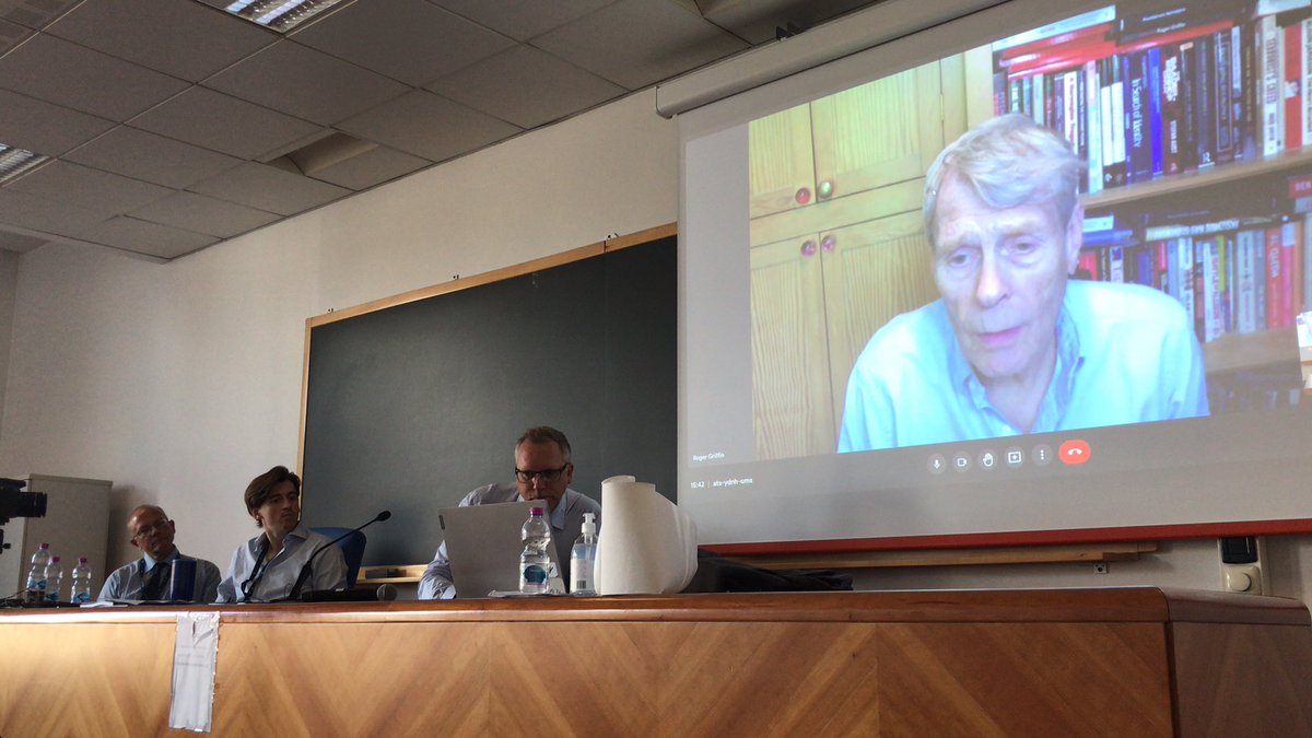 stefanobottoni1's tweet photo. @UmlandAndreas and Roger Griffin at #Comfas annual conference at @UNI_FIRENZE on fascism in the 21th century https://t.co/mWXVqgq6oT