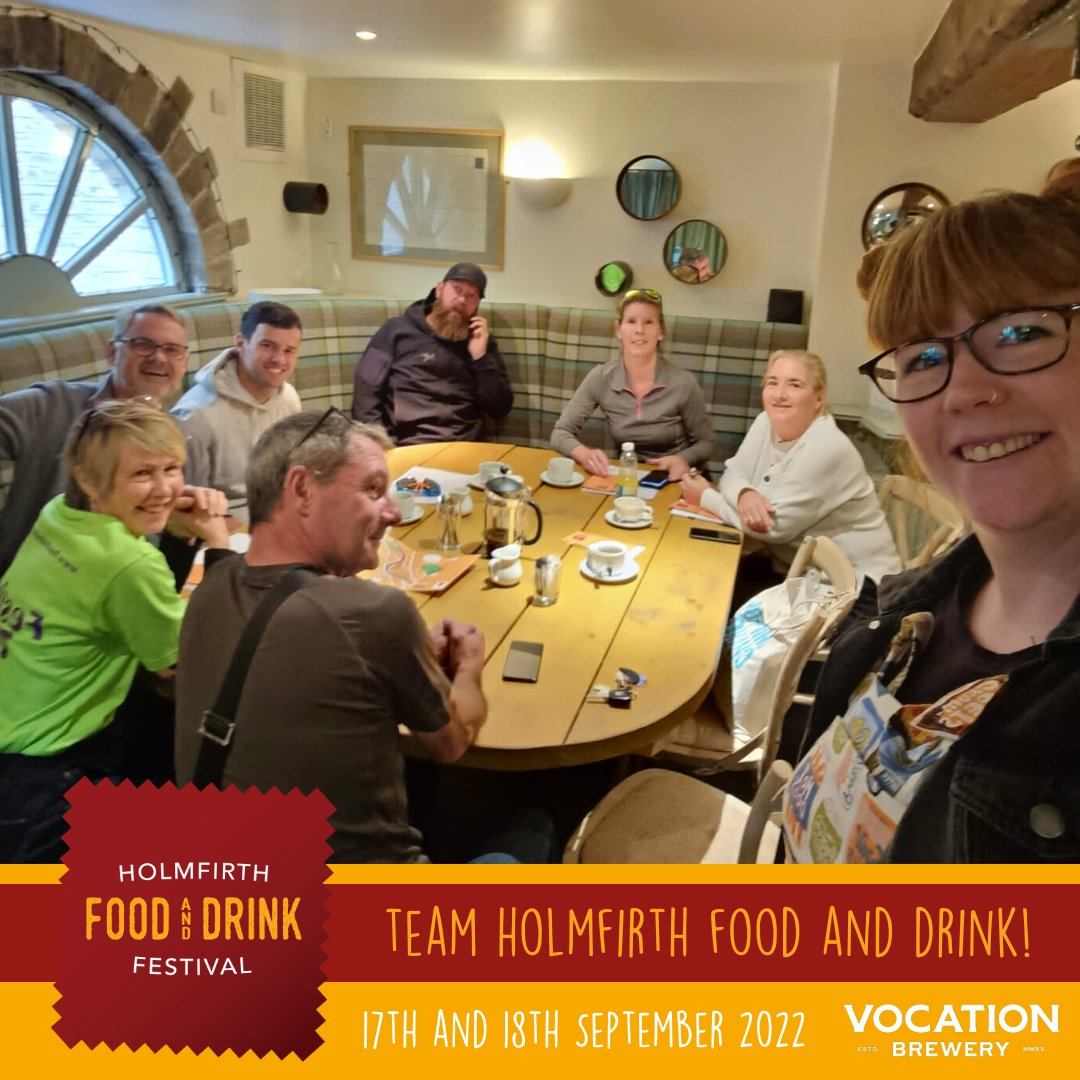 Team Holmfirth Food &amp; Drink have just had their last meeting before festival kick off tomorrow! #HolmfirthFood

Whilst preparations are in full force, which of our vendor's tasty treats are you day dreaming of? ☁️

#Holmfirth #HolmfirthEvents #WestYorkshire  #Huddersfield