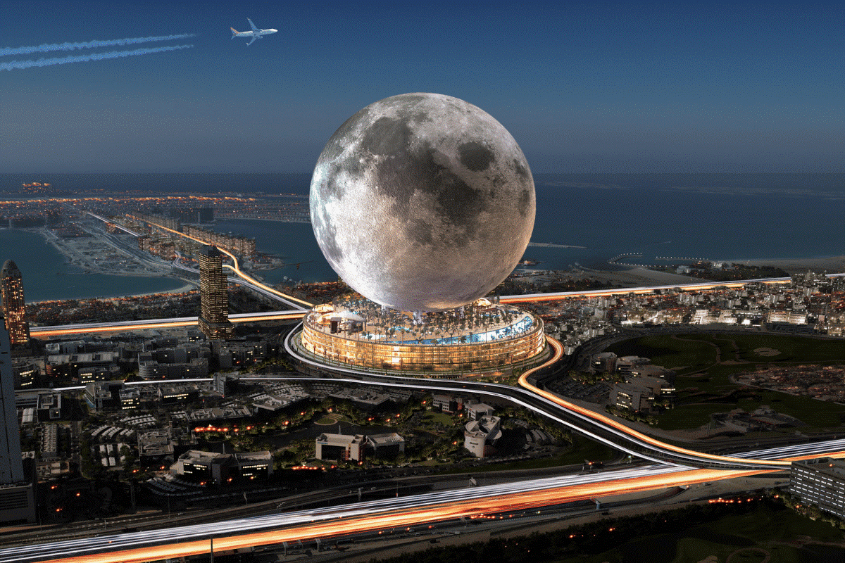 ducastfactory's tweet photo. Is a $5 billion moon-shaped luxury resort coming to Dubai ββ
The 200-meter-high lunar complex will send visitors soaring into space the without leaving #Earth π
Comment your thoughts.. π
.
.
https://t.co/WcouBpOUb9
#Ducast #moonshapedresort #dubai #moon https://t.co/Kl0EgxuGEh