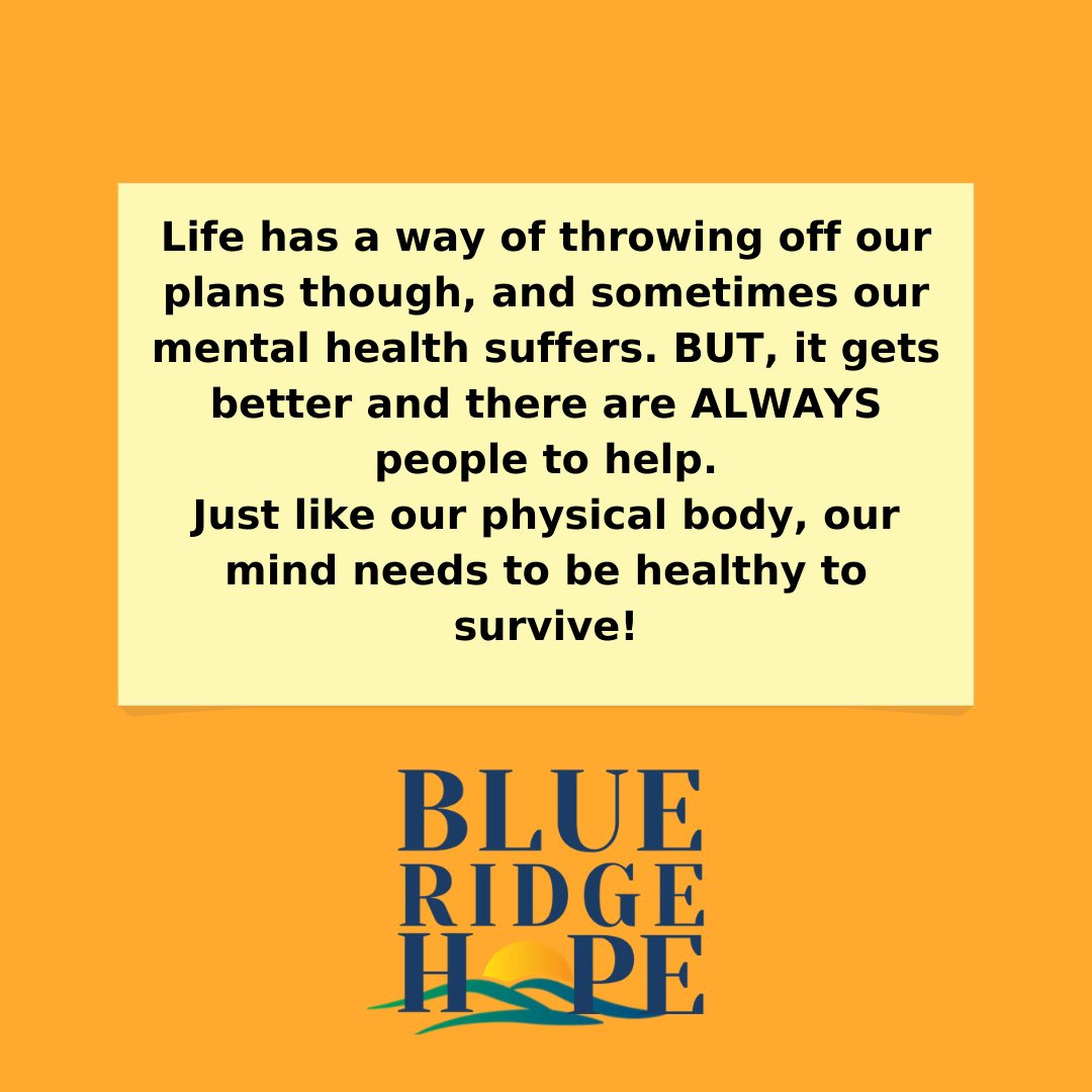 Balance can be hard to find, remember Blue Ridge Hope is here to help?