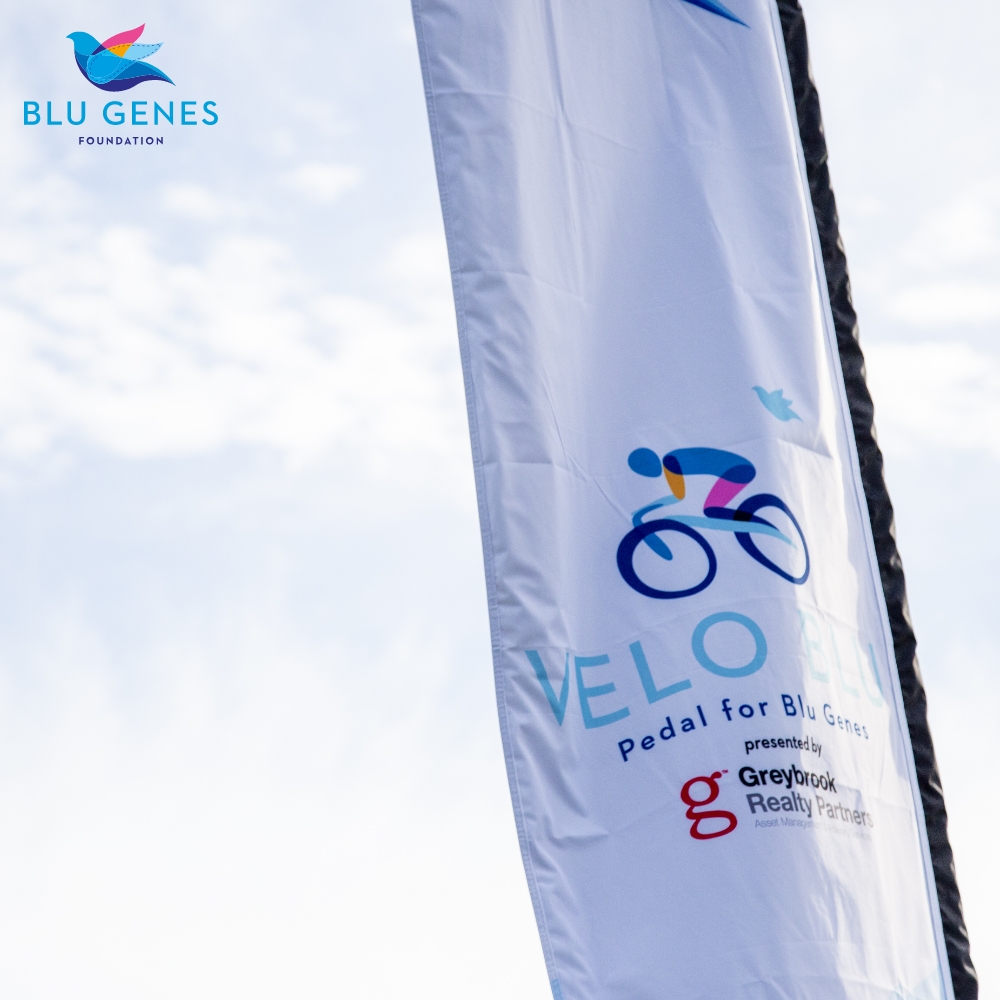 Today’s the day! We’re thrilled to have you all joining us for our 2022 Velo Blu Pedal for Blu Genes.

Double tap if we’ll be seeing you soon!