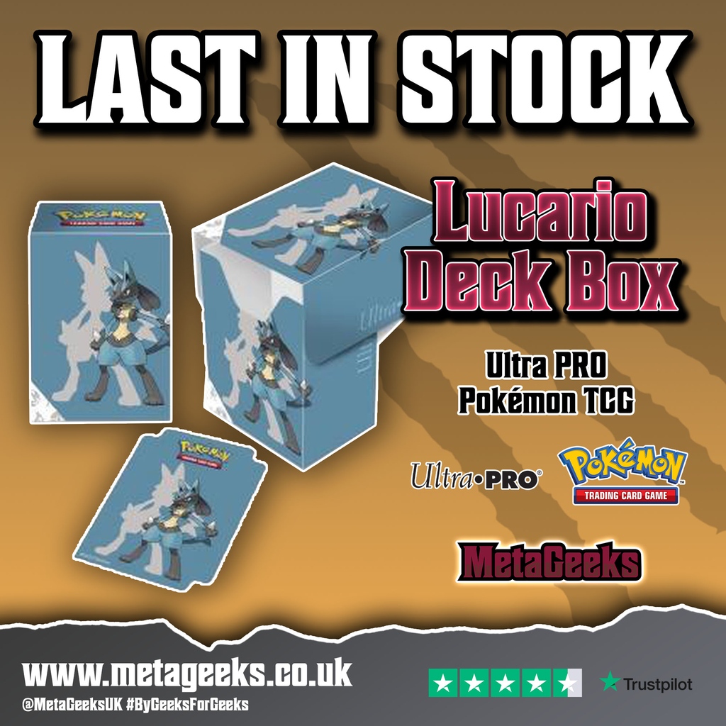MetaGeeksUK's tweet photo. ⚠️ LAST IN STOCK! ⚠️

These TCG products have "one" remaining in the official MetaGeeks online store! They're also on sale (upto 58% off) so get yourself a bargain.

GRAB YOURS NOW BEFORE IT'S GONE!

https://t.co/0QfSMB89ZL

#MetaGeeks #ByGeeksForGeeks

#tcg #tradingcard #anime https://t.co/0RErAySGK8