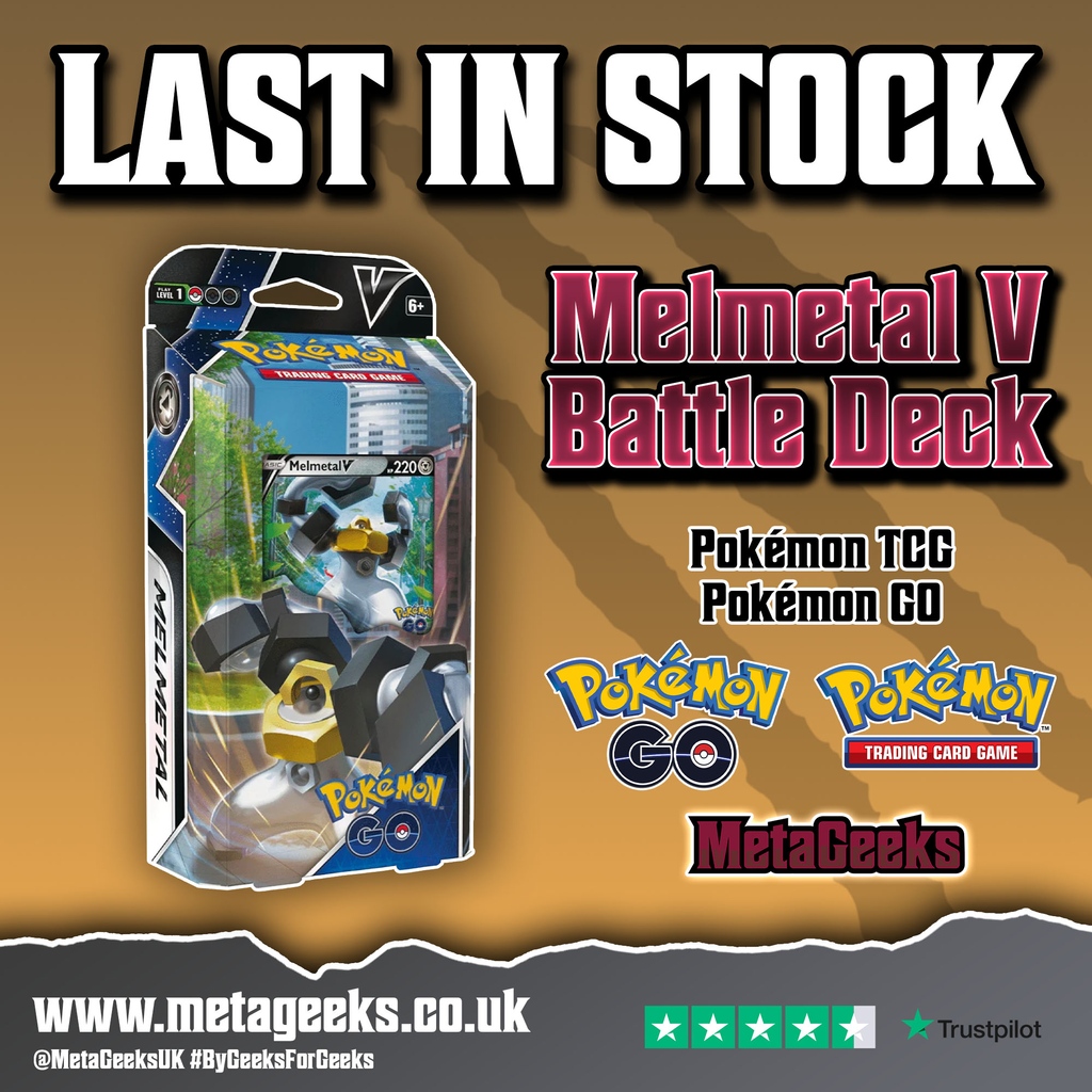MetaGeeksUK's tweet photo. ⚠️ LAST IN STOCK! ⚠️

These TCG products have "one" remaining in the official MetaGeeks online store! They're also on sale (upto 58% off) so get yourself a bargain.

GRAB YOURS NOW BEFORE IT'S GONE!

https://t.co/0QfSMB89ZL

#MetaGeeks #ByGeeksForGeeks

#tcg #tradingcard #anime https://t.co/0RErAySGK8