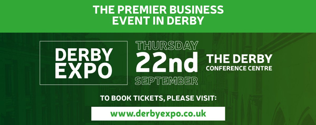 The Derby expo is open to visitors from 10am - 3pm.  We'll be on Stand SL04, so make sure you drop by and say hello!  

#exhibition #expo #b2b #smebusiness #businesstelecoms #technology #networking #businessmobiles #businessbroadband #hostedtelephony