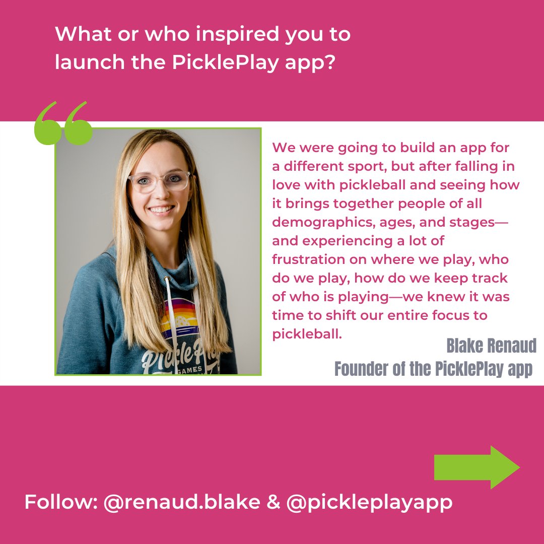 pickleball_mag's tweet photo. Inside the Pickleball Boom! Many women are influencing the growth of the game including Blake Renaud w/ @Pickleplayapp, Hannah Johns w/ @PPAtour, & @Rachel_Simon w/ @HarperCollins. Read the full feature in the latest issue https://t.co/MvfODRzXo8 #pickleball #ppatour #pickleplay https://t.co/DK3YACoJ6W