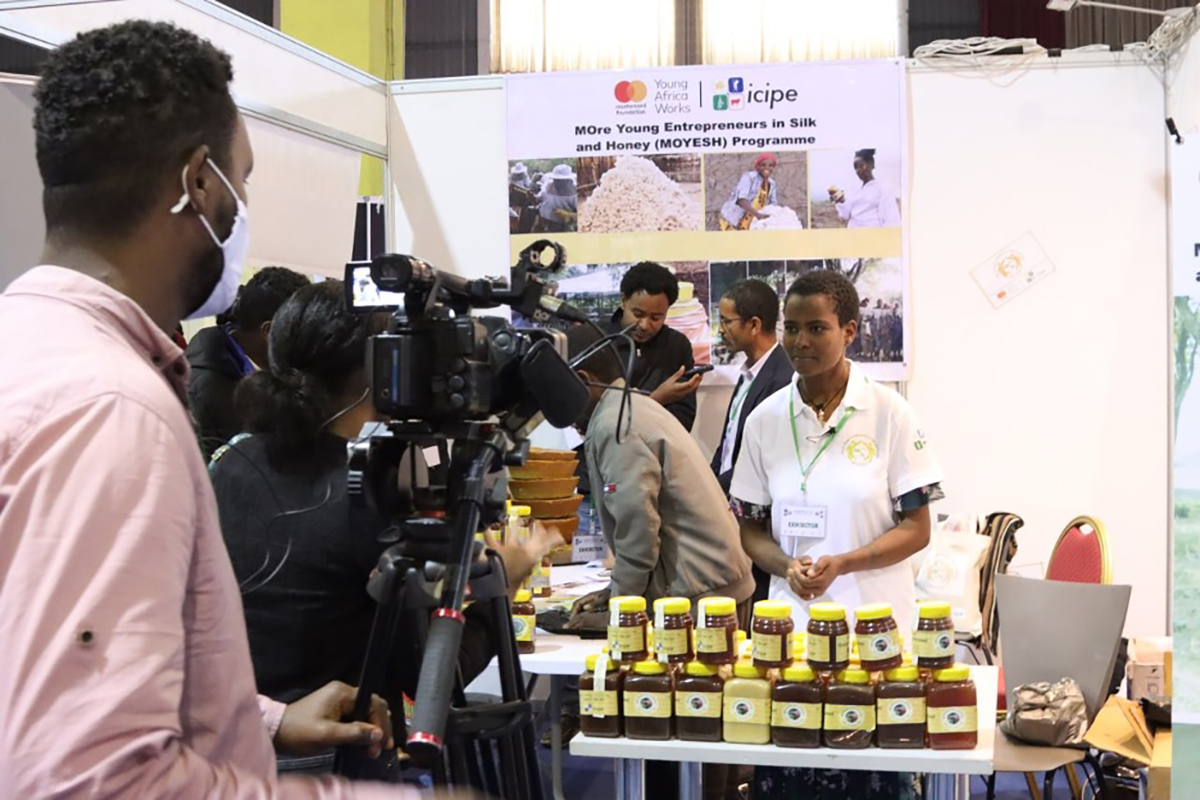 The #MOYESH project of <a href="/icipe/">icipe</a> and <a href="/Mastercardfdn/">Mastercard Foundation</a> has brought a dynamic change in job creation and social capital of partnering #youth, now considered a model of #entrepreneurship.