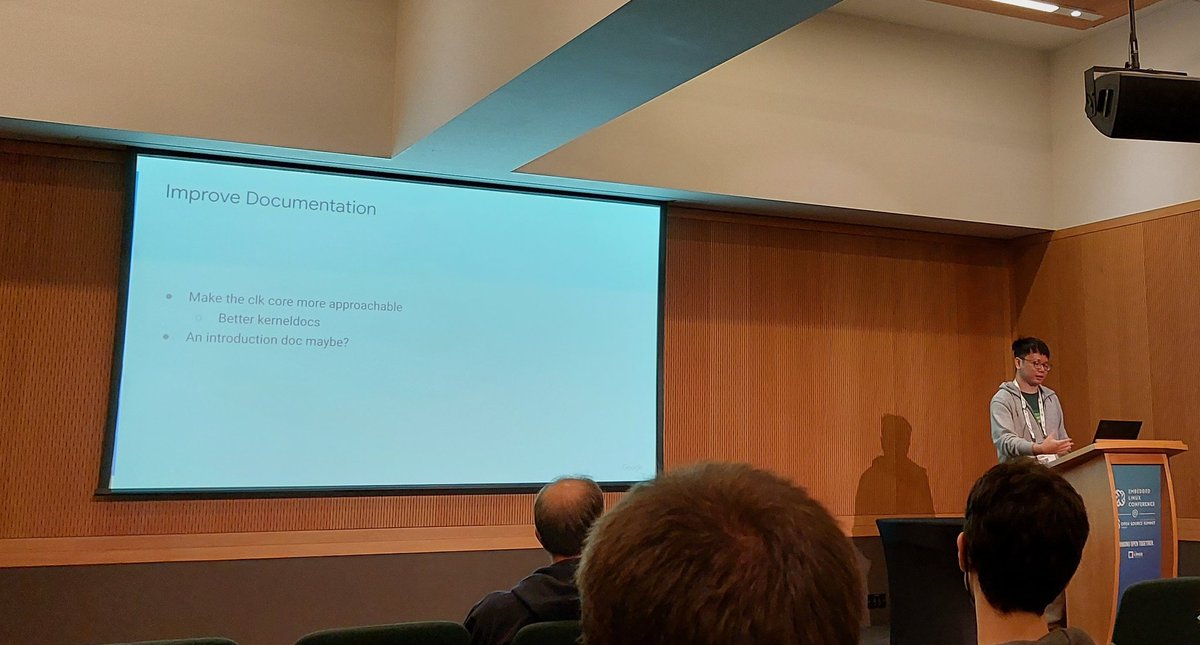 Marta Rybczyńska (@mrybczynska) on Twitter photo #OSSummit Clock driver documentation patches wanted #OSSummit Clock driver documentation patches wanted