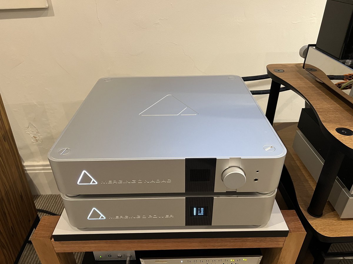 Absolute_Hi_End's tweet photo. Merging Technologies Merging+Player / Merging+Power - Streamer / Roon Core / DAC / Pre and external power supply is on demo at Sound Gallery in Melbourne.
Book your demo now at https://t.co/Sc6V7bbh9h
@merging_tech #rooncore #dac #highendaudio #swissmade #musicstreaming https://t.co/AgiQgyyg0d