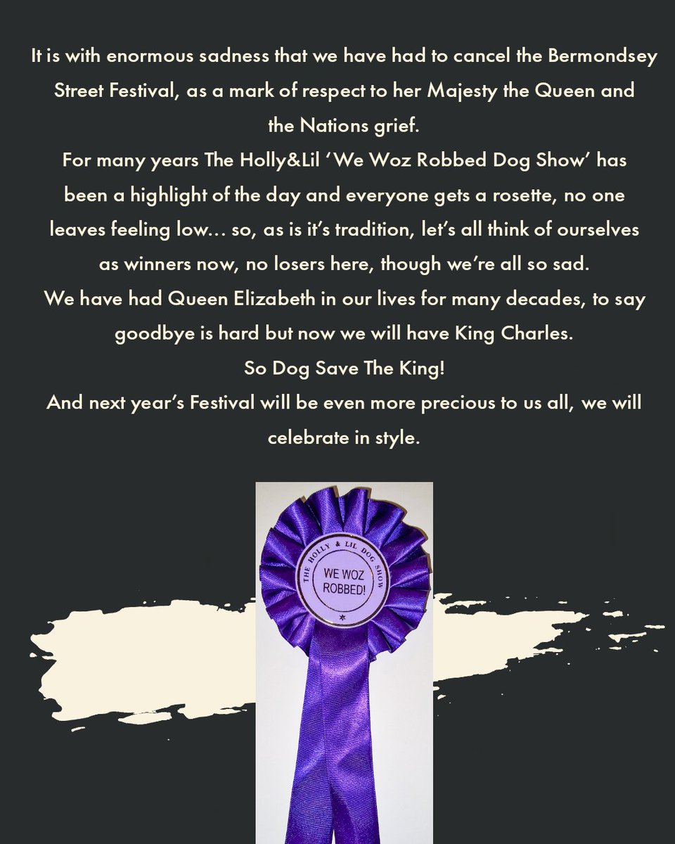 Upon Instruction from Southwark Council