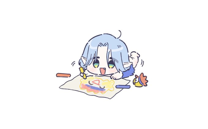 「クレヨン うつぶせ」のTwitter画像/イラスト(新着)