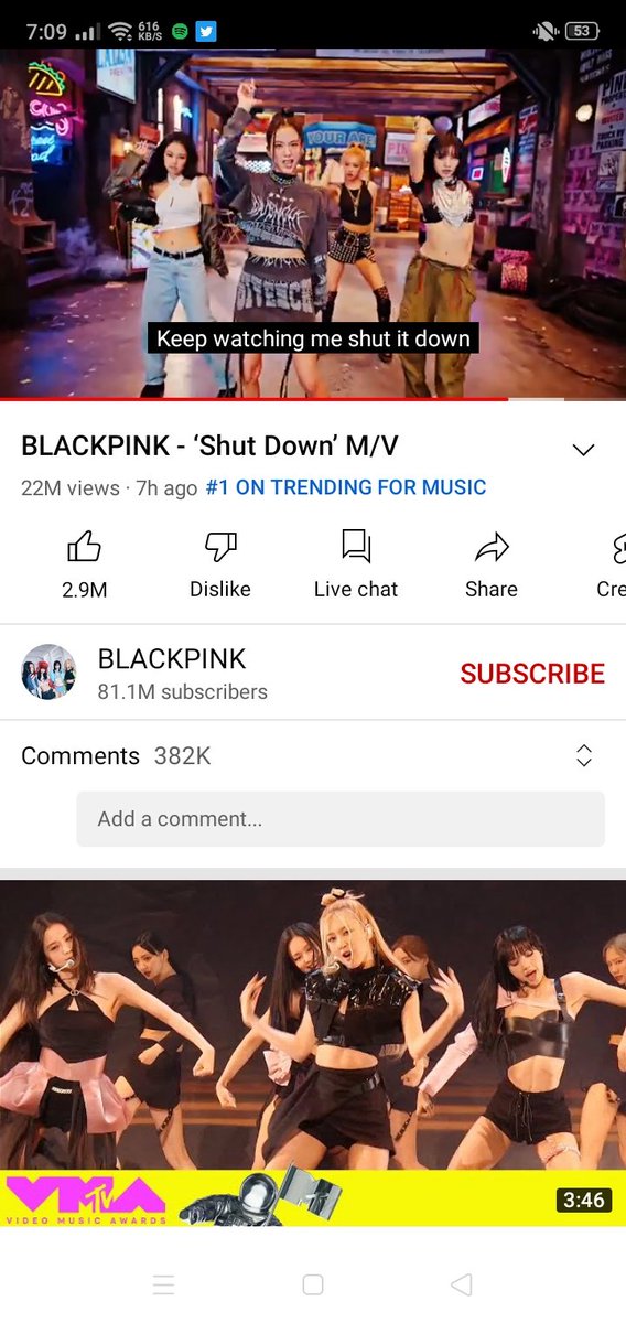 bchaeville's tweet photo. @INYOURAREAPH BLACKPINK SHUT IT DOWN
#블랙핑크_셧다운_컴백셔터올림
#PINKVENOM   #SHUTDOWN
#BORNPINK   #BLACKPINK https://t.co/7zoZFMtvx2