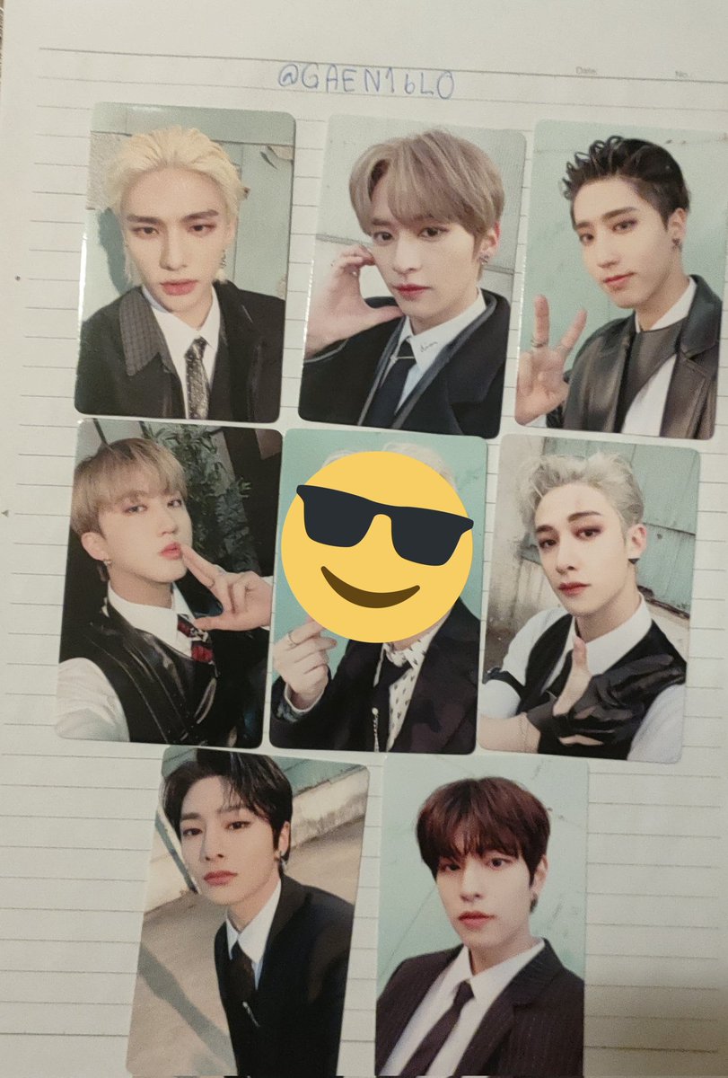 พร้อมส่งในไทย
ยกกอง 6200 
ฮยอนจิน 1500
ลีโนว 1000
ฮัน 600
ชางบิน 700
บังชาน 1000
ไอเอน 600
ซึงมิน 900
ส่งฟรีJ&amp;T
#ตลาดนัดstraykids