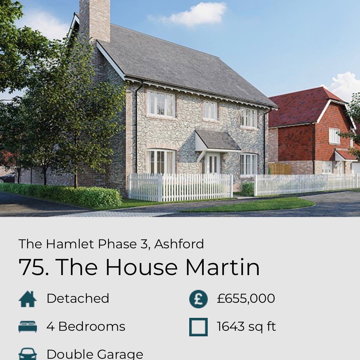 JarvisNewHomes's tweet photo. Phase 3 at The Hamlet is now live on our website with #property CGIs, floor plans and specifications.
#forsale #kentproperty #newbuildhomes
https://t.co/dcssXhBNAh https://t.co/GrMnHzOE6B