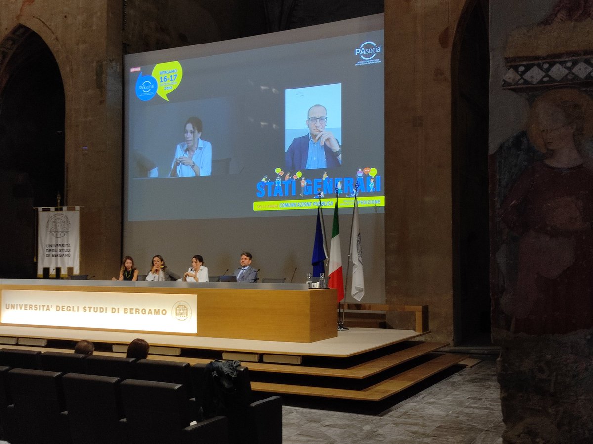 La mattina si conclude con il panel "Osservatorio Nazionale sulla Comunicazione Digitale: focus sulla digitalizzazione della PA", moderato da Caterina Perniconi di <a href="/InnovazioneGov/">Dipartimento per la Trasformazione Digitale</a> .
Interventi: Giuseppe Bonura di Penta Foundation, Pietro Biglia di <a href="/EcoDellaStampa/">L'Eco della Stampa</a> 
#pasocial