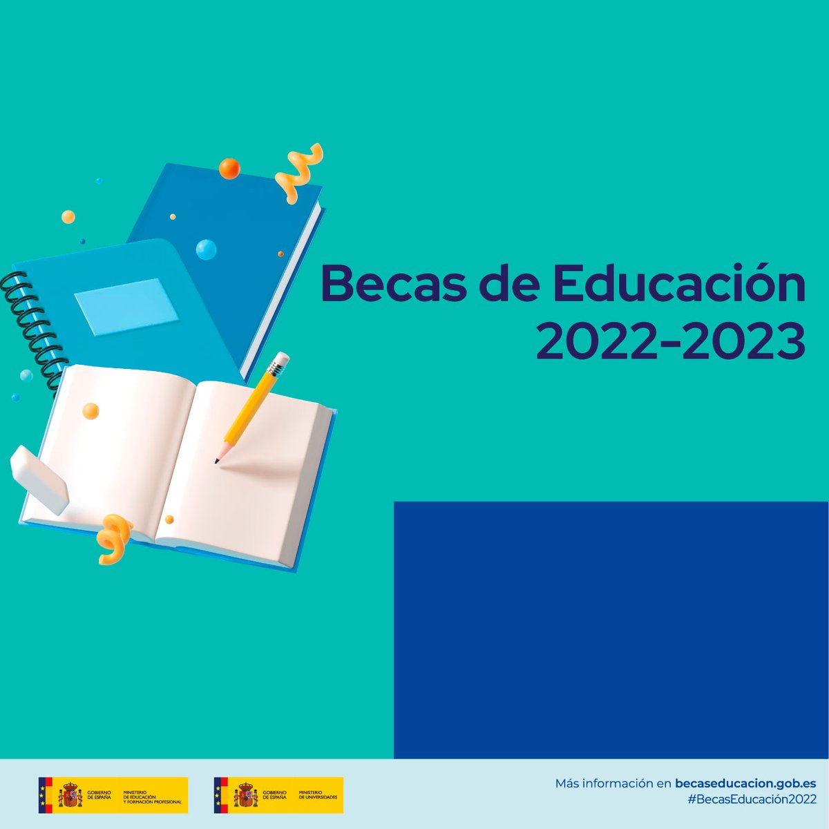 Si has solicitado una beca para el curso 2022-2023 y necesitas realizar algún cambio o presentar alegaciones, ya está abierto el plazo de modificación de la solicitud inicial.

🗓️Tienes hasta el día 3 de octubre. 

👇¡Que no se te pase!👇

sede.educacion.gob.es/sede/login/ini…