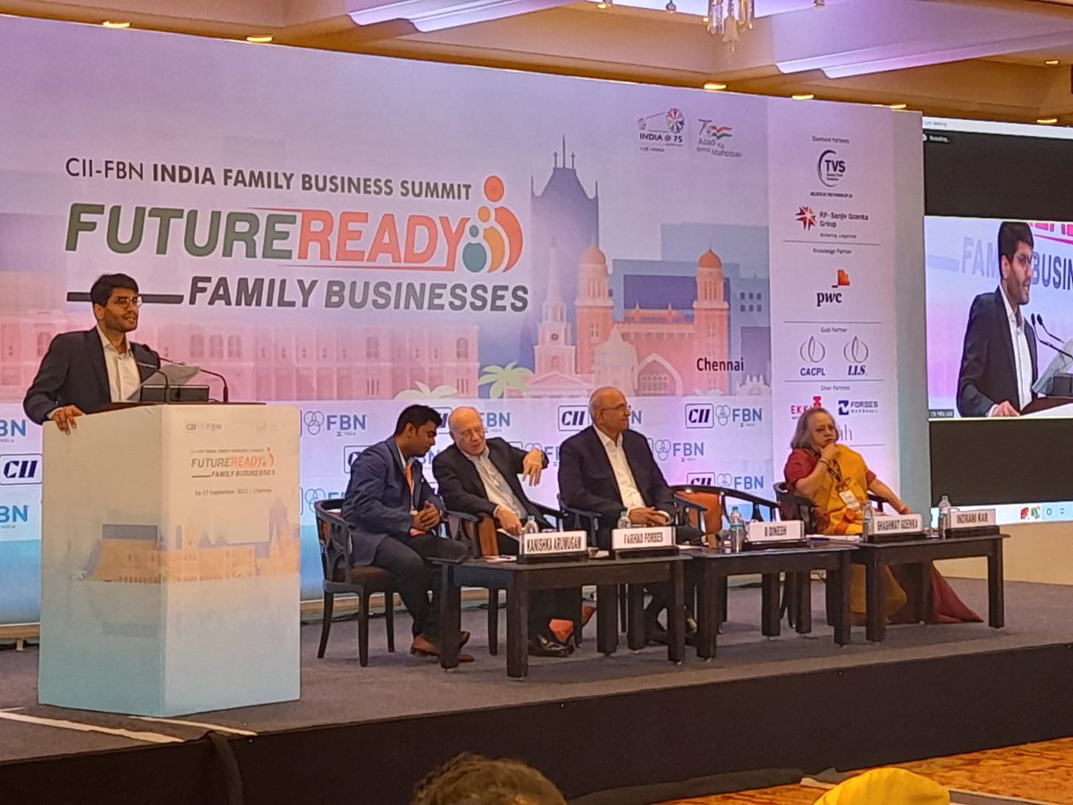 cii_family's tweet photo. CII FBN India Family Business Summit day 1
#ifbsummit #familybusinessnetwork #nxgonfire #sharingideas #leadershipcoaching #CIIFBN #fbn https://t.co/XDWRsPLOvg