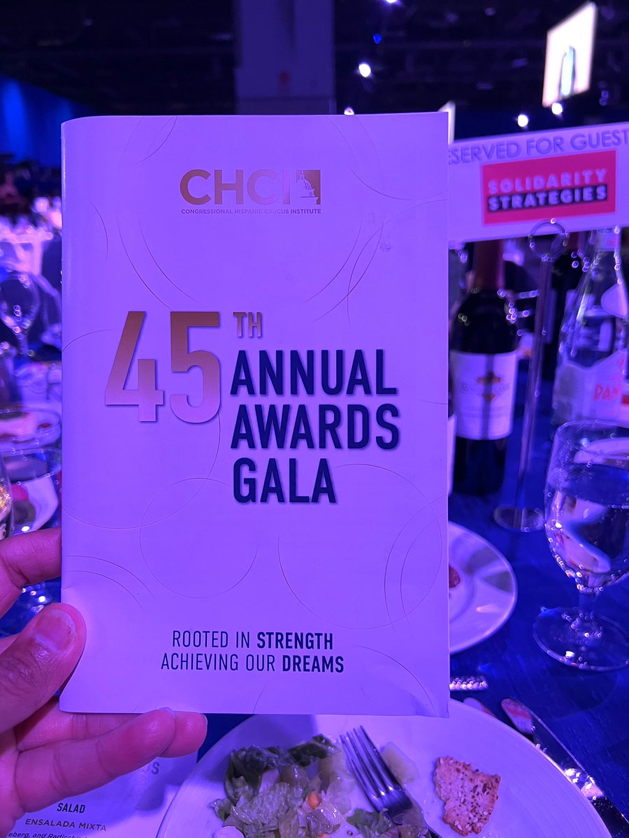 ChuckRocha's tweet photo. Big thank you to our client @CHCI for an amazing Gala and hiring Latino vendors! The programs last night were made by @SolidarityLLC 🙏🏾 @HispanicCaucus @BOLDDems #BrownProm https://t.co/4NbVdRGfSs