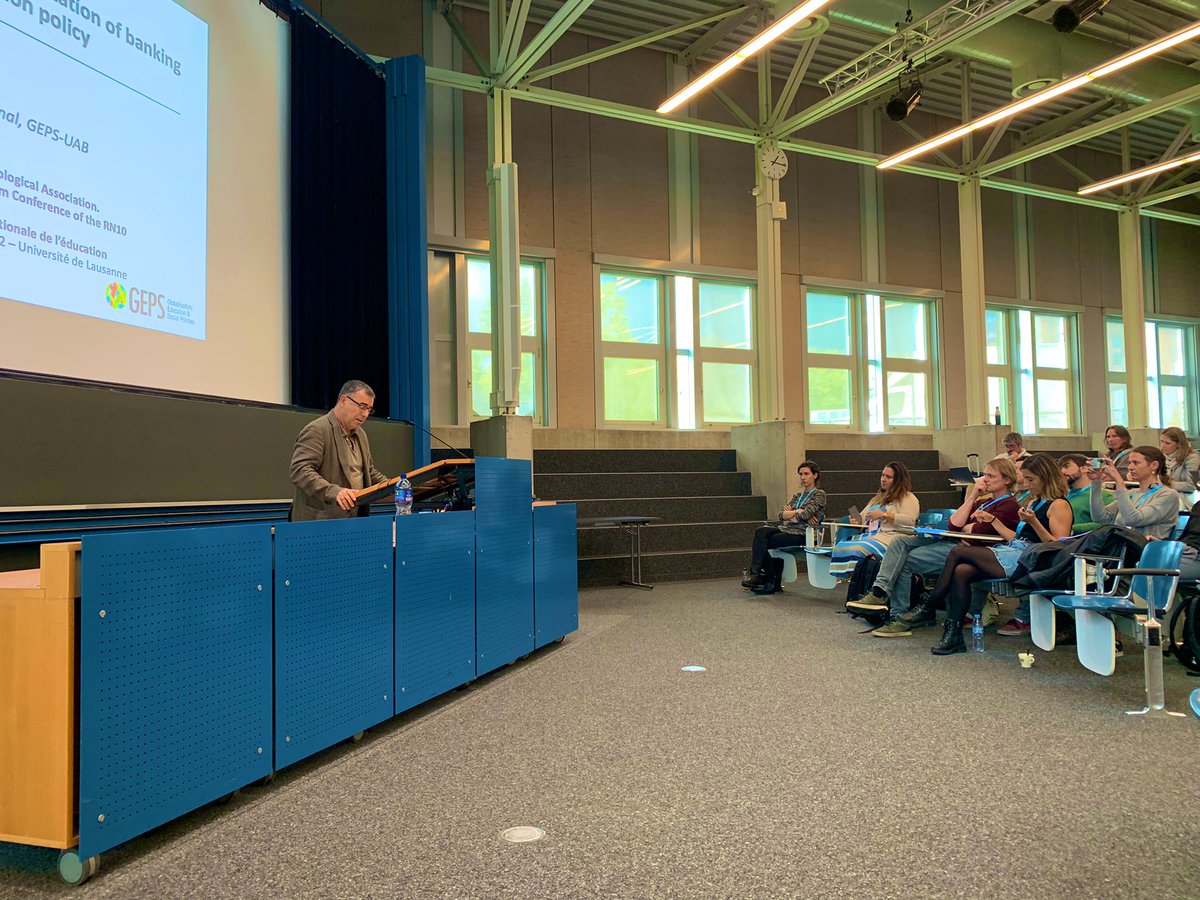 Semaine Internationale de l'Education et Formation (@sief_unil) on Twitter photo Et c’est parti pour la dernière conférence plénière de la SIEF 💥 ! Nous avons le plaisir d’accueillir Xavier Bonal <a href="/xavierbonal/">Xavier Bonal</a> 🎤pour terminer cette magnifique semaine !
▶️ “Seven theses on the globalization of banking education policy” Et c’est parti pour la dernière conférence plénière de la SIEF 💥 ! Nous avons le plaisir d’accueillir Xavier Bonal <a href="/xavierbonal/">Xavier Bonal</a> 🎤pour terminer cette magnifique semaine !
▶️ “Seven theses on the globalization of banking education policy”