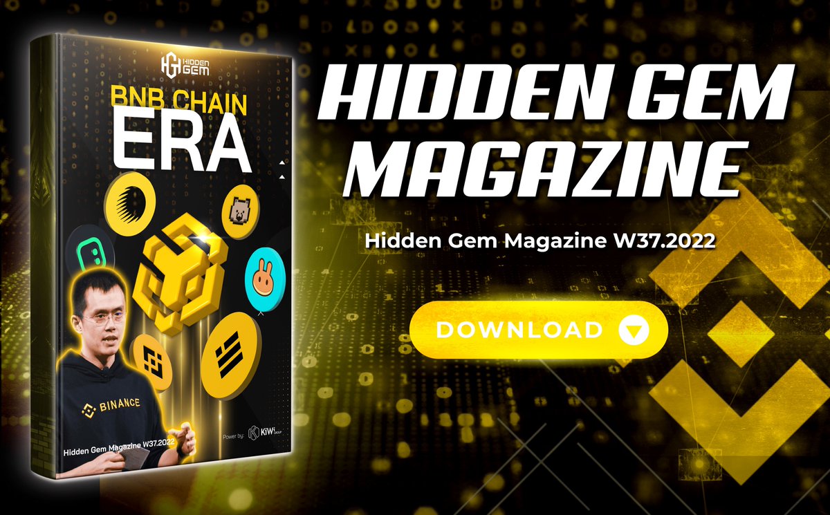 LeDuyCryptoMan's tweet photo. We are ready for launching this weekly Hidden Gem magazine with 5 section - 106 pages. 

Tomorrow 10 AM - 17.09.2022.

🔸Market Analysis.
🔸On-chain analysis.
🔸Hot news.
🔸BNB Chain ERA. @Binance 
🔸Macro.

#BNB  #Bitcoin  #Binance #On_chain #GlassNode #HiddenGemMagazine https://t.co/0VCou7IdJx