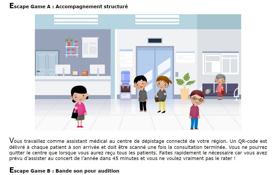 ScapEdu's tweet photo. À la demande des @Ed_Delagrave, des membres du collectif S’CAPE ont réalisé six #escapegame.s semi-virtuels pour les lycéens de la filière professionnelle en Prévention Sécurité Environnement (#PSE).

 👉https://t.co/Mt4FBt1JKh https://t.co/BBCmjMdpyI