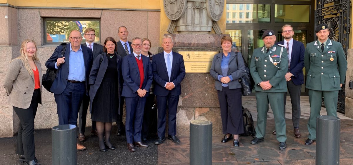 Wegger Chr. Strømmen (@norwayambfi) on Twitter photo 🇳🇴 Defence Commission #forsvarskommisjonen visiting #Helsinki to learn from 🇫🇮 experiences & discuss common challenges and future cooperation as <a href="/NATO/">NATO</a> allies 🇳🇴🤝🇫🇮. <a href="/KnutStorberget/">Knut Storberget</a> <a href="/B_Rovik/">Benedicte</a> <a href="/RolfTamnes/">Rolf Tamnes</a> <a href="/SynneHB/">Synne Bjørbæk</a> 🇳🇴 Defence Commission #forsvarskommisjonen visiting #Helsinki to learn from 🇫🇮 experiences & discuss common challenges and future cooperation as <a href="/NATO/">NATO</a> allies 🇳🇴🤝🇫🇮. <a href="/KnutStorberget/">Knut Storberget</a> <a href="/B_Rovik/">Benedicte</a> <a href="/RolfTamnes/">Rolf Tamnes</a> <a href="/SynneHB/">Synne Bjørbæk</a>