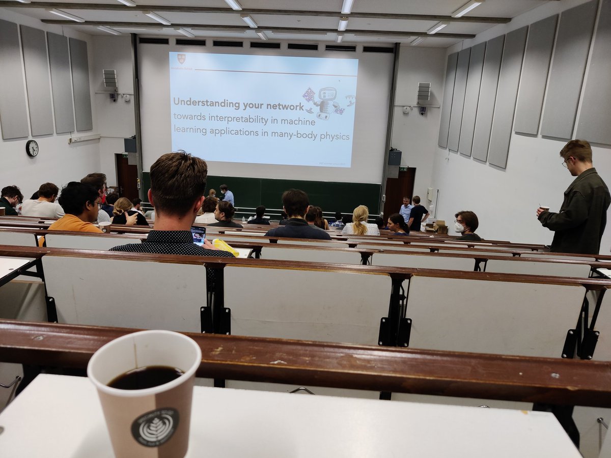 dholmbrg's tweet photo. That's a wrap for the Arnold Sommerfeld School: Physics Meets AI. Thanks to the organizers @KrippendorfSven & @LodePollet for putting together an interesting programme! Super fun to visit Munich too with the Englischer Garten topping my list of sights here.
#ASCschool @AIatLMU https://t.co/9RRWktcNCN
