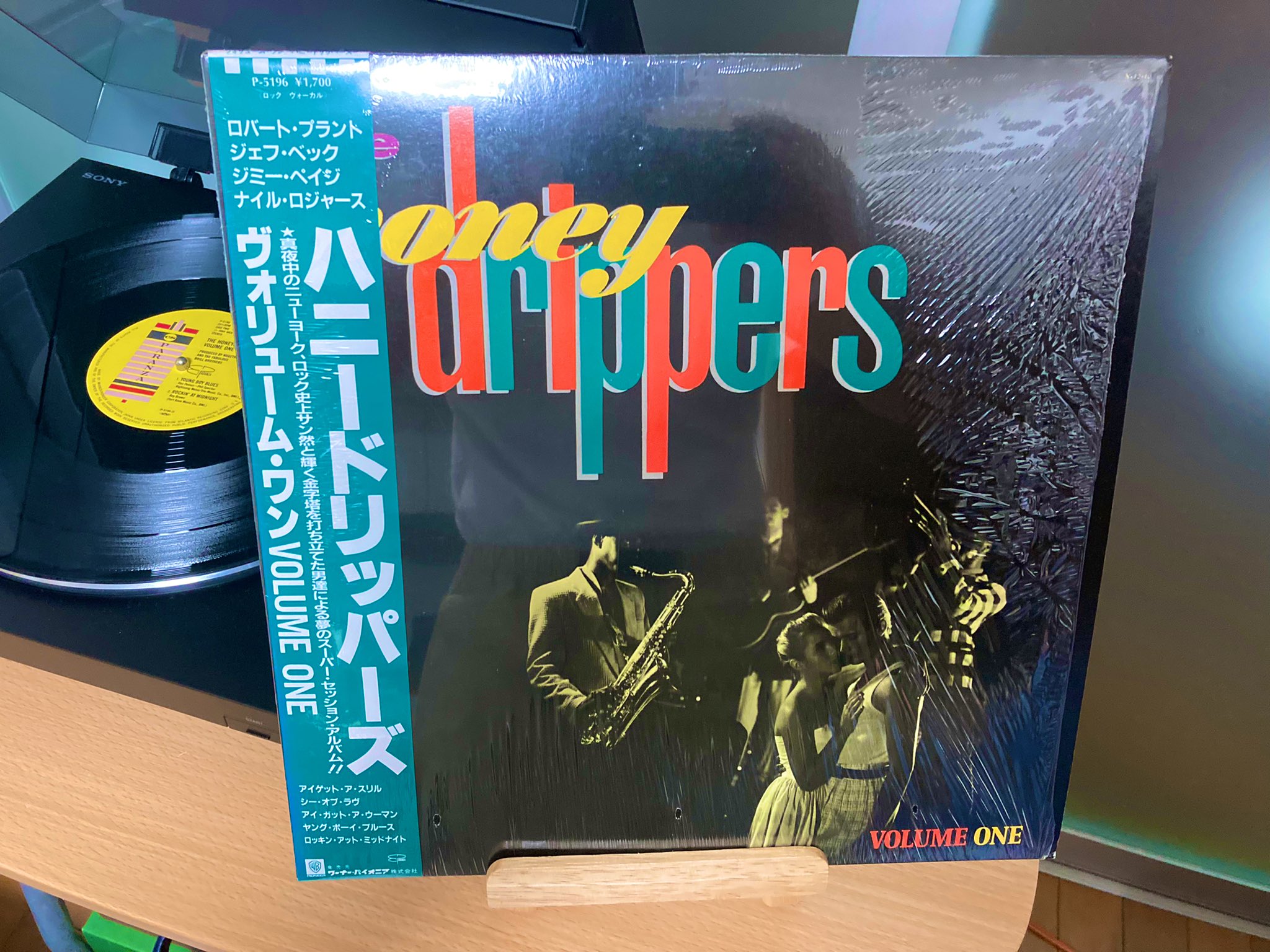 GARURU on Twitter "NowPlaying THE HONEYDRIPPERS, VOLUME ONE 久しぶりに針を