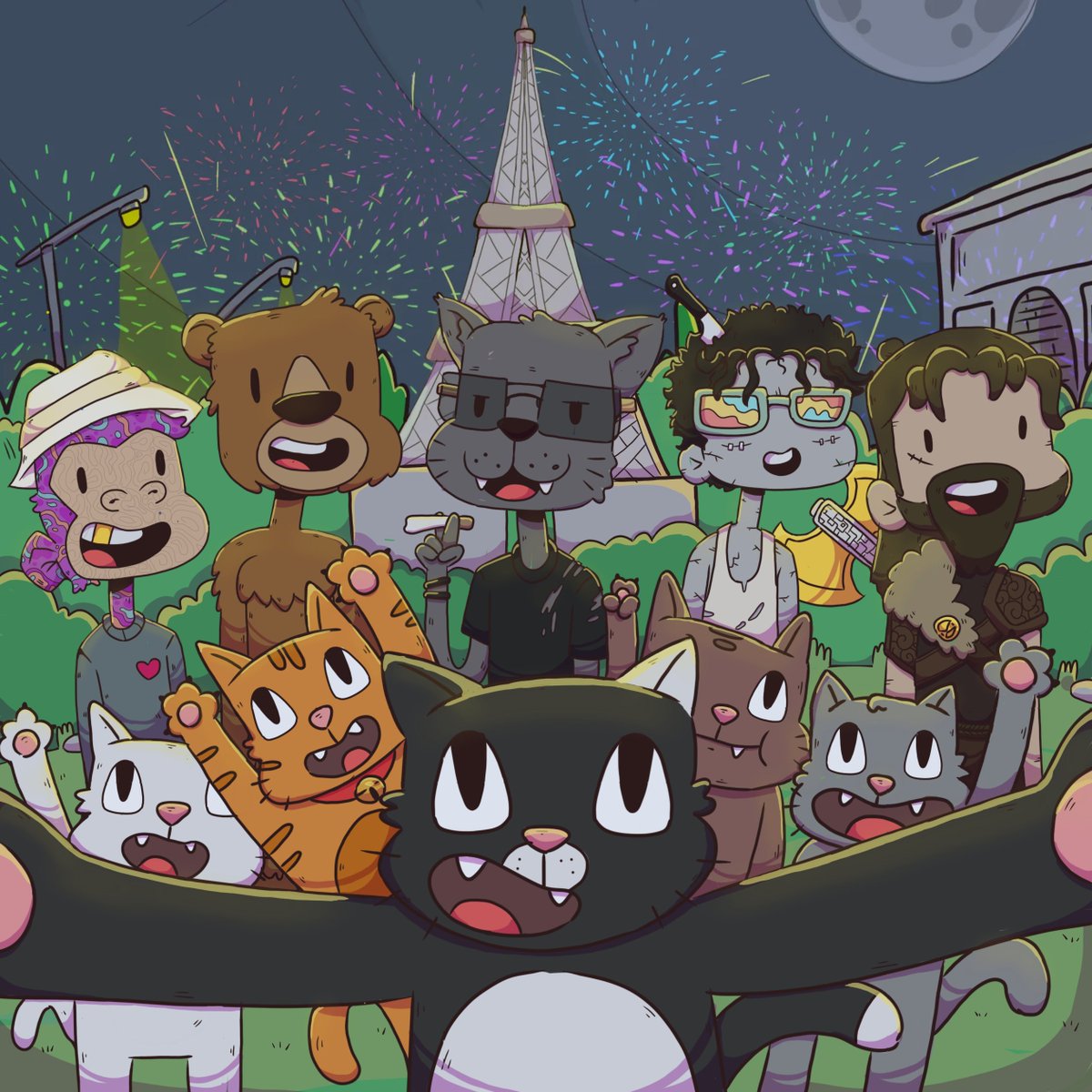 pussies_nft's tweet photo. The Pussies has arrived to Paris. Where shall we head next? Meow.

Early interactions on this tweet will be considered for OG.

#SOL #NFT #Solana #SolNFT #cryptocurrency #nfts https://t.co/rfQ1deNc0Y