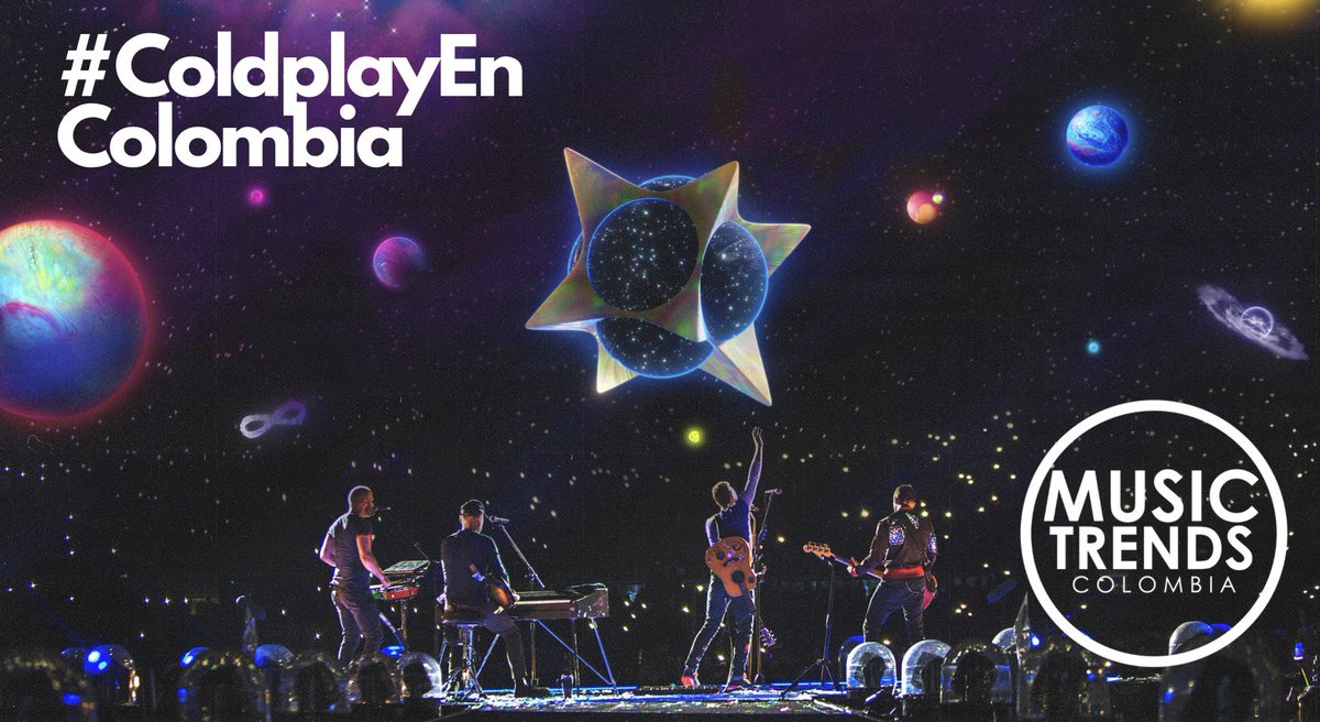 musictrendscol's tweet photo. Colombia 🇨🇴 será protagonista de los shows número 49 y 50 del #MusicOfTheSpheresWorldTour de Coldplay 🪐 

¡LEGÓ EL DÍA! ¡ES HOY! 😭

Usen el hashtag #ColdplayEnColombia durante hoy y mañana para subir contenido que repostearemos ✨ https://t.co/12phrsdrbk