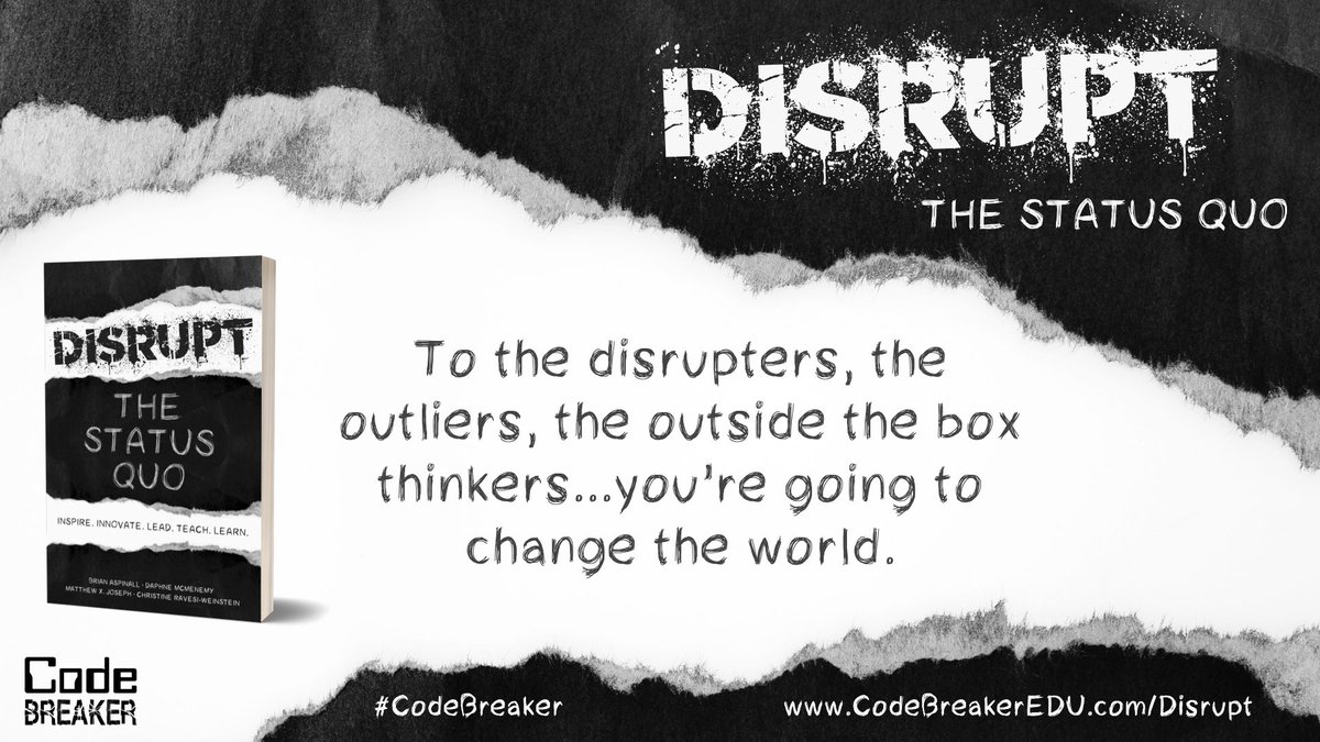 Disrupt the Status Quo tweet media