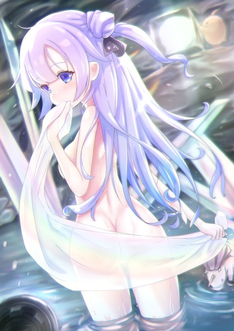 ユニコーンちゃん #アズールレーン #アズレン #ユニコーン(アズールレーン) #透け #お尻 https://t.co/2P0B4L8Fqf 
