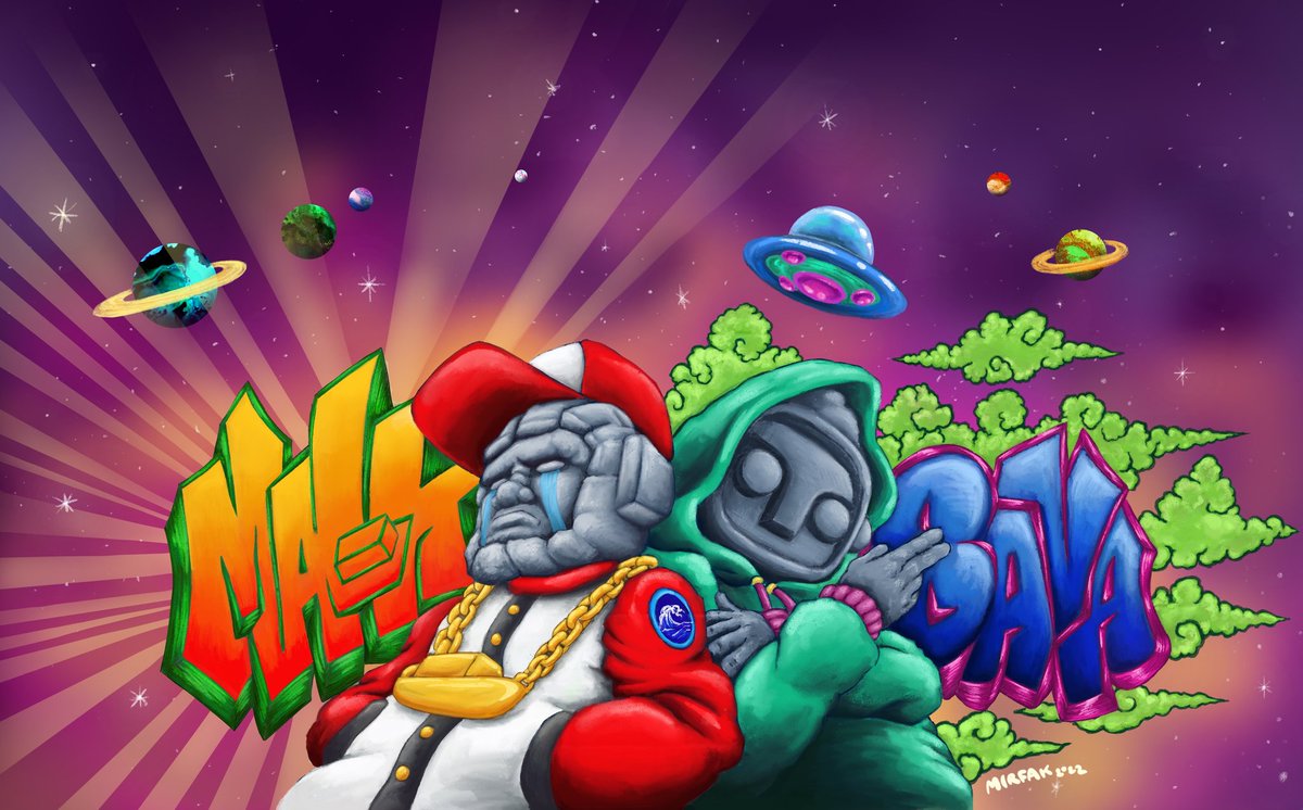 Mirffu1's tweet photo. Hi everyone, been a while since my last nft. Here's my newest drop on @foundation https://t.co/aQSj5b25eR
Mal-k & Bava The Myth & The Ancient Stone Brothers
Note: The owner of this Nft will get the original toy too
#ffuspace #NFTCommunity https://t.co/PVgksaiPGf