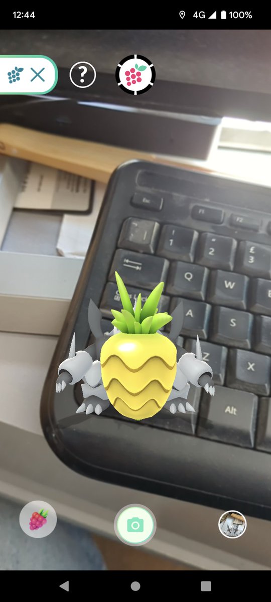 tiny_tear's tweet photo. Anyone else having issues where Mega Aggron isn't accepting berries? @NianticHelp @PokemonGoApp #PokemonGO #pokemonbugs #niantic https://t.co/jmvVJewHxW