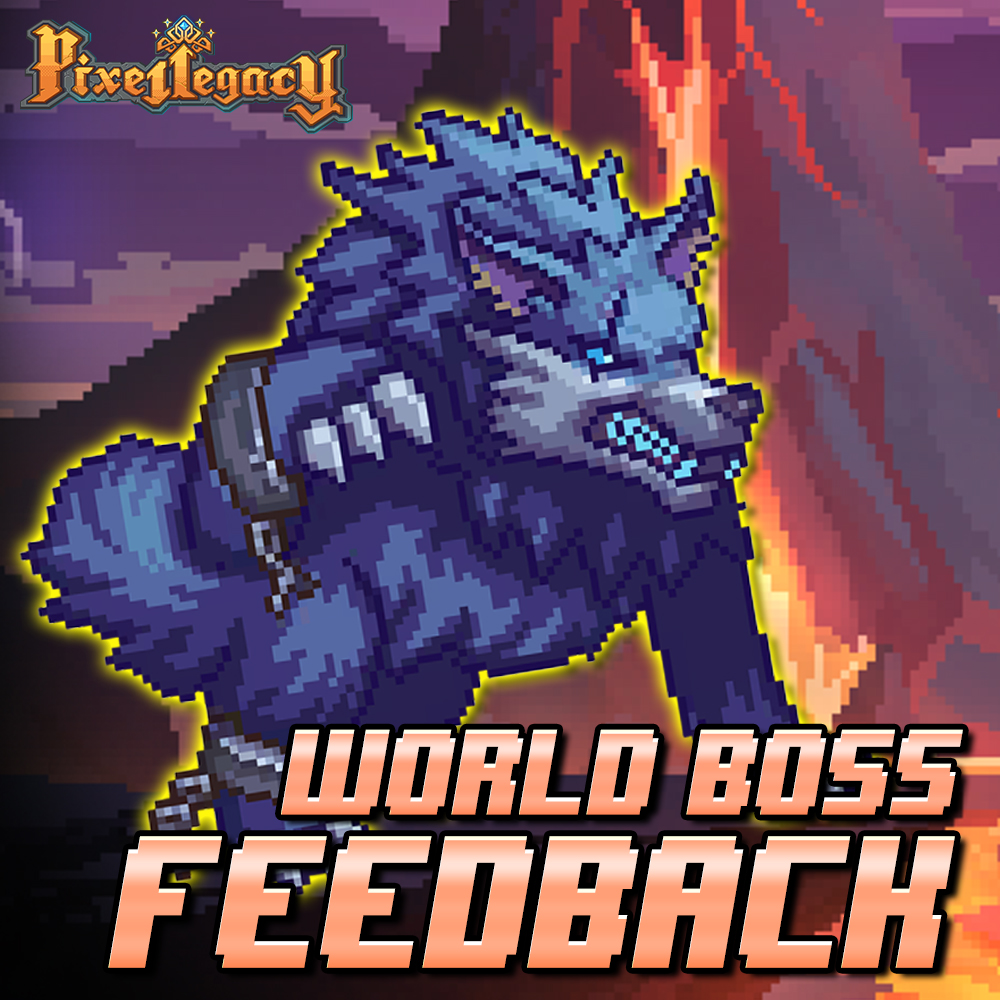 PixelLegacyEN's tweet photo. Soulmates! Midgard was trembling, but you all did it! 💪 How was your fight with World Boss Fenrir?

We are extremely curious how your experience was during the battle together with your comrades! How did you like the World Boss design? And how can this function be improved? https://t.co/pZpKhwZyXM