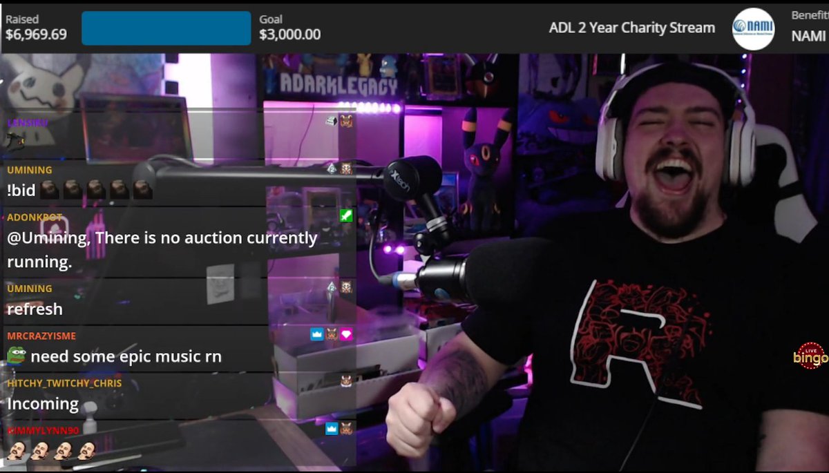 adarklegacy's tweet image. Not only did we get to $6969.69 For Nami BUT WE RAISED OVER $8000 FOR @NAMICommunicate! Thank you so much everyone for 2 years of love and insanity and donating to a charity near and true to my heart. Heres to another 2 years of absolute degeneracy &amp;lt;3 Love you all