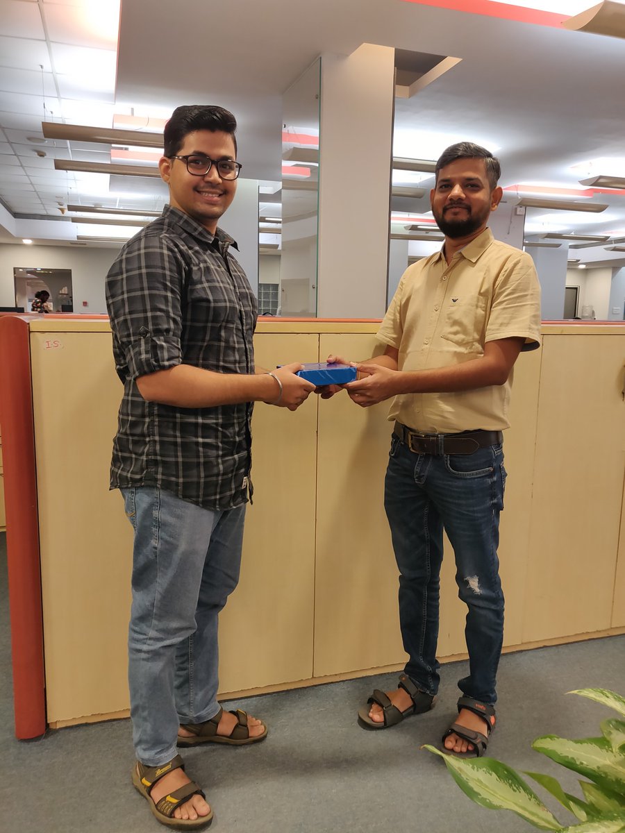 It's time for the Employee Influencer Award for our newbies...

With the highest reactions, the Employee Influencer Award goes to Bimalesh Seth!!

To know more about Bimalesh's experience at Shaadi.com click here - rb.gy/i7coqq

#employeeinfluenceraward