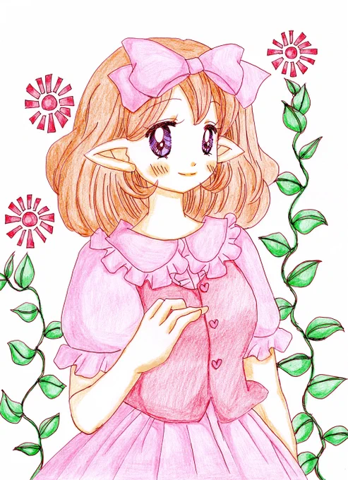 再掲です#イラスト #お絵描き #過去絵 