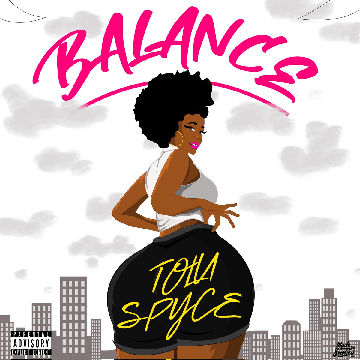 New cover for Tolu Spyce (handle got deactivated) | #Balance
Cover Art made by me.
Need a song cover like this? Send a DM
.
.
#balance #NewMusic #music #graphicdesign #VFX #gfx #art #cartoon #coverart #cartooncoverart #single #ep #mixtape #digitalart #illustrator #madebysmokey