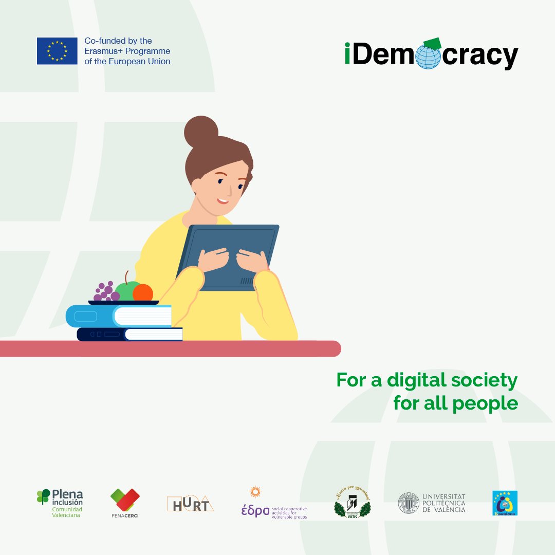 SabienUPV's tweet photo. Visit the website of our #IDemocracy project. 
It includes a training platform on democratic rights! 
We are finishing the project!!!  https://t.co/j80kD9tEZP https://t.co/wdiaMXe6wB